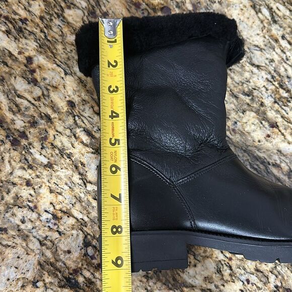 Santana Canada black leather winter boots size 6.5 - Picture 13 of 13